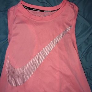 Holographic Nike running tank